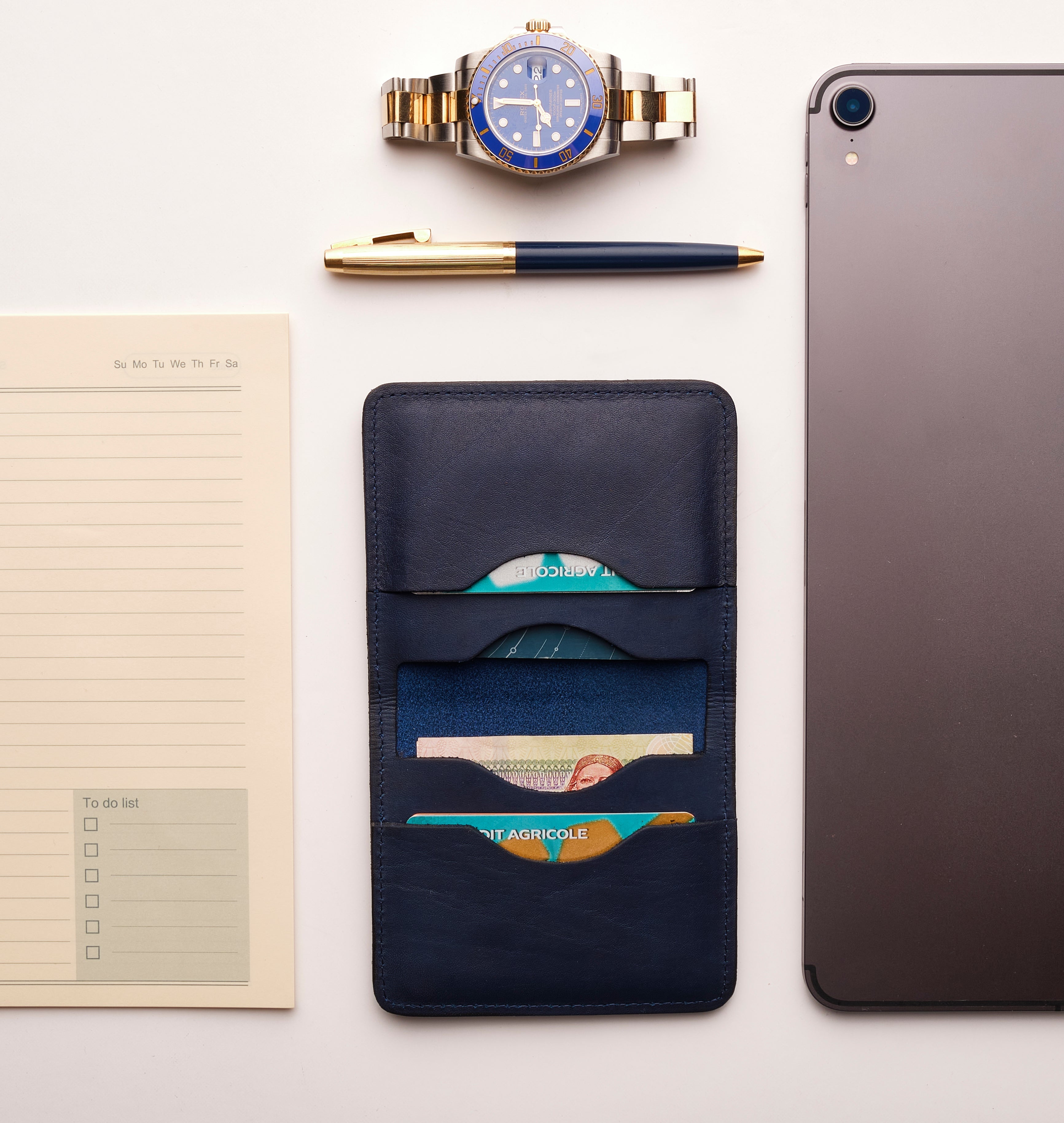 Patina Navy - E2 Bifold Wallet Gift