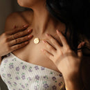 Family Safe Keep Lune Necklace