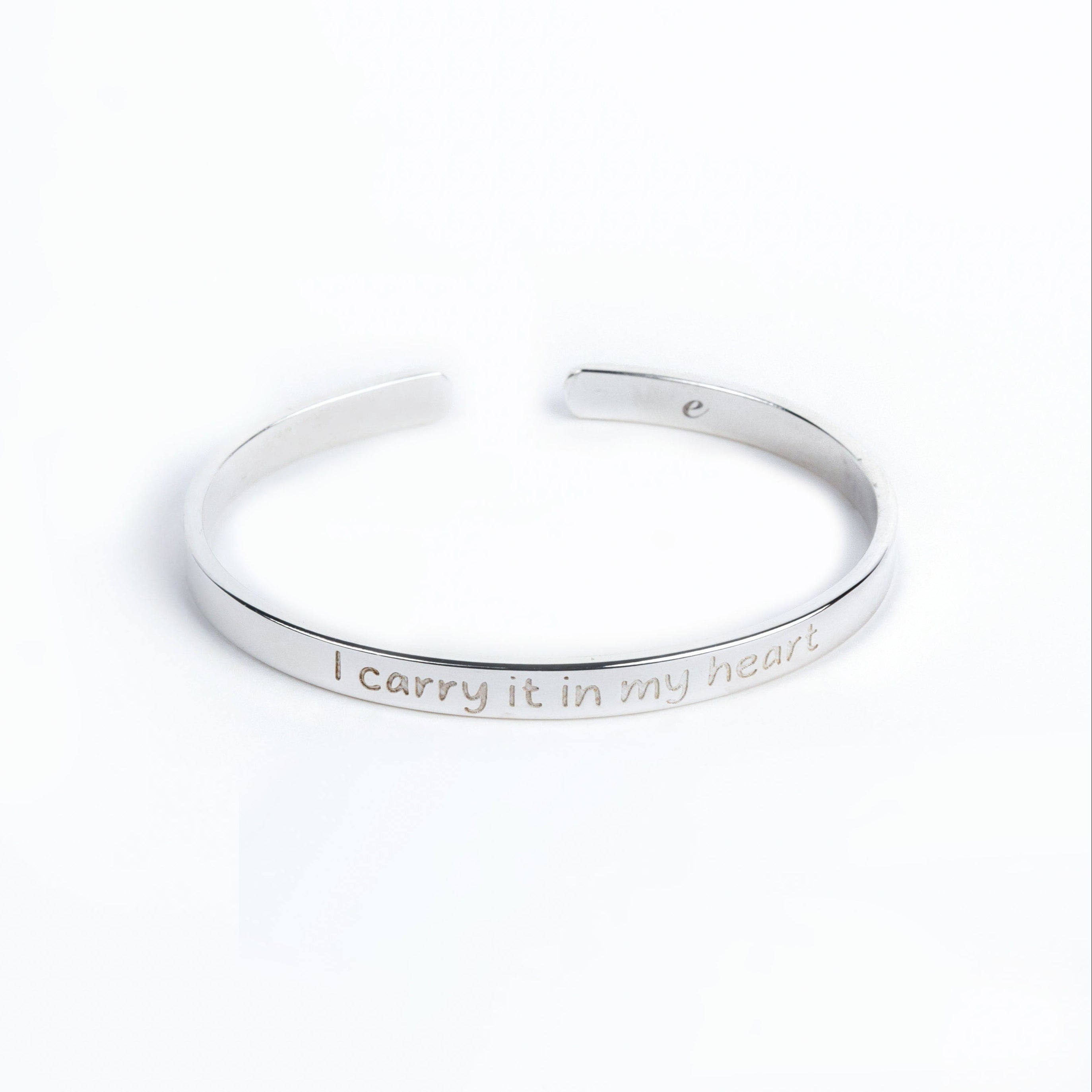I Carry It In My Heart Marque Cuff