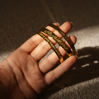 I Carry Your Heart With Me Marque Cuff