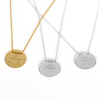 Family Safe Keep Lune Necklace