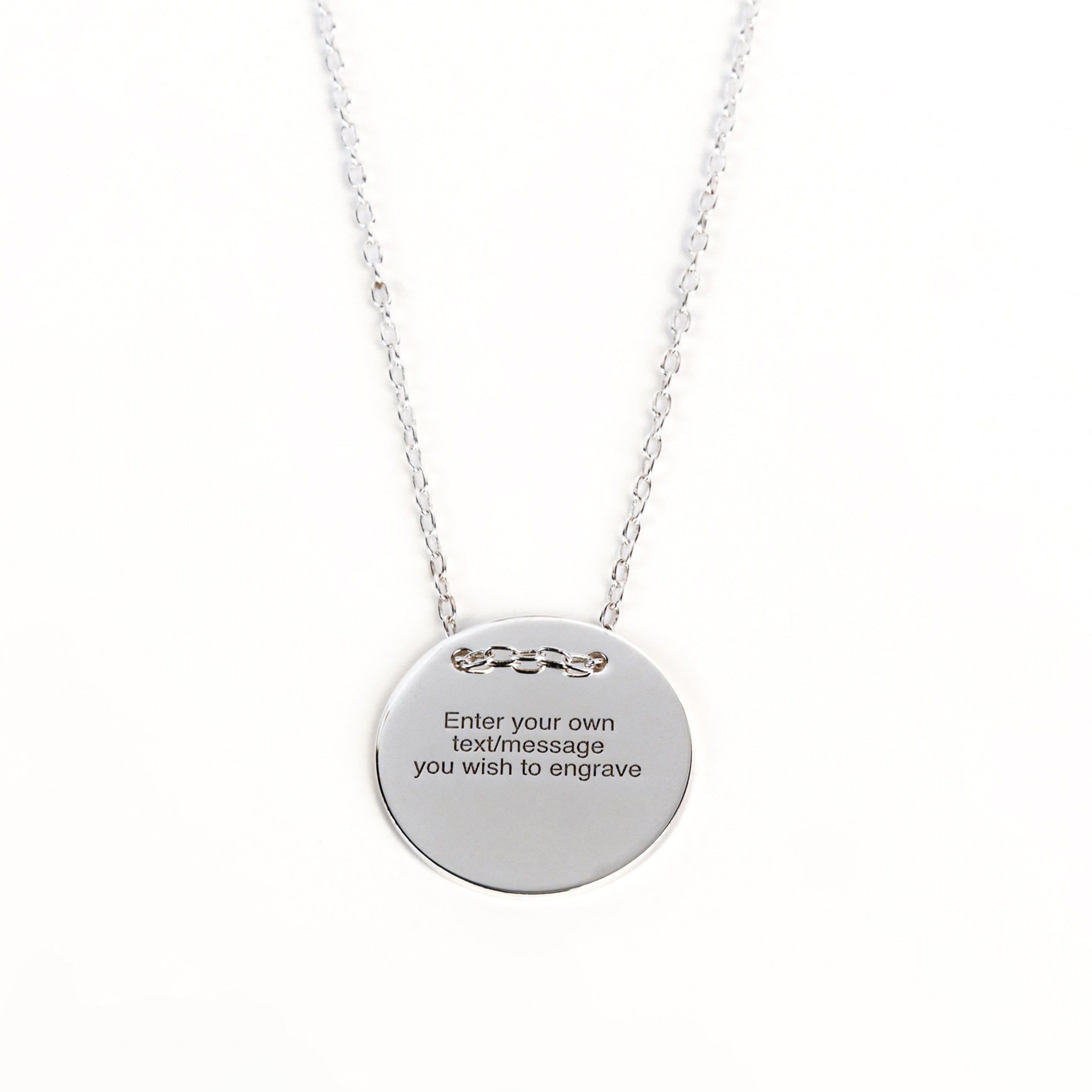 Engrave Your Own Lune Necklace