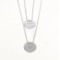 Arabic Date Lune Necklace